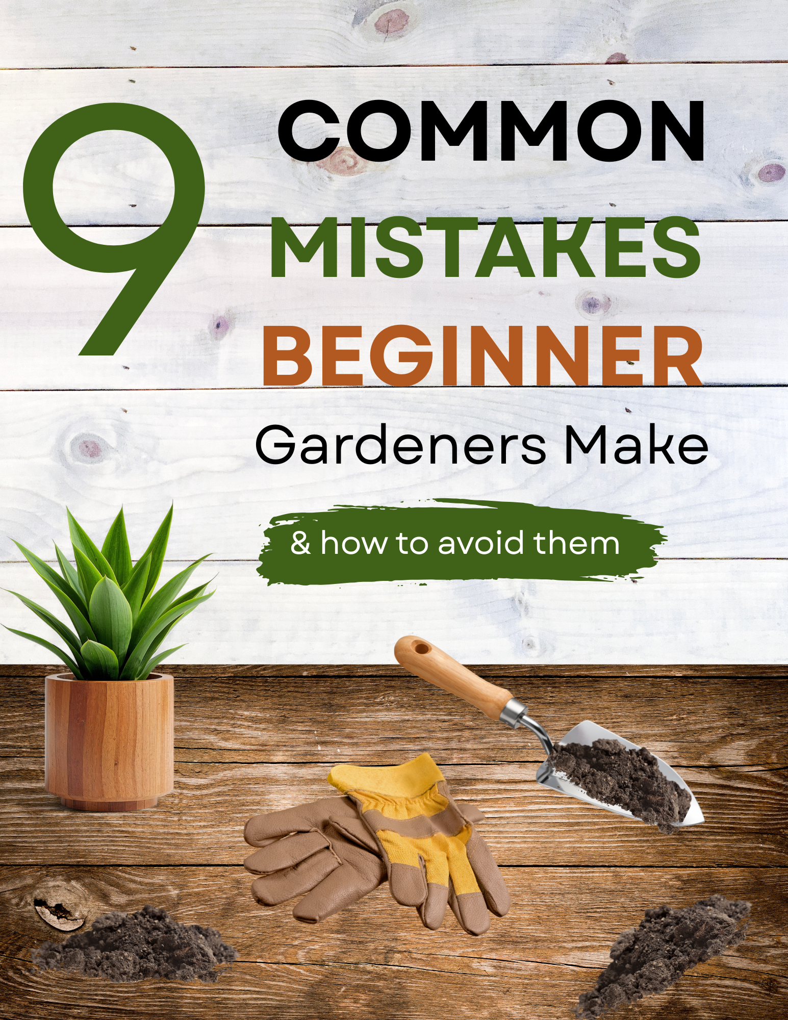 9 Common Mistakes Beginner Gardeners Make 