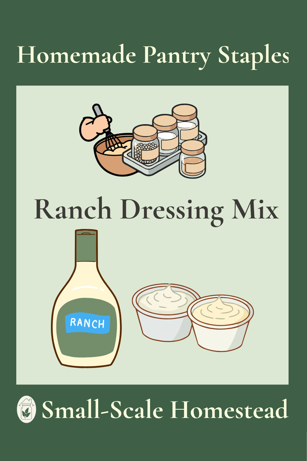 Homemade Ranch Dressing Mix
