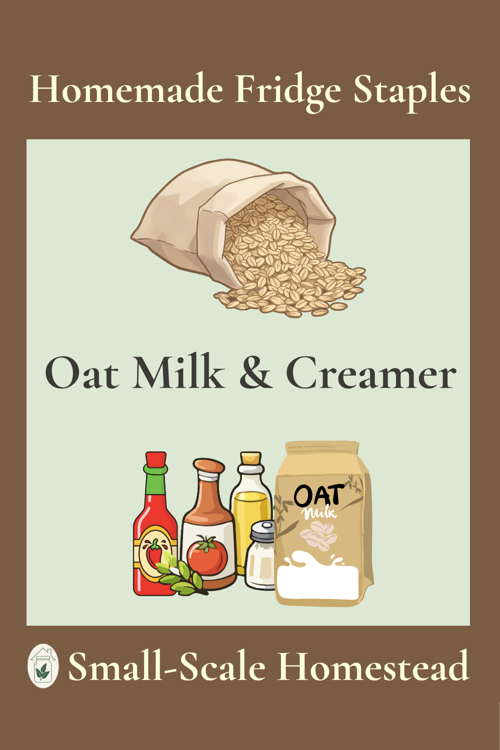 Homemade Oat Milk & Creamer