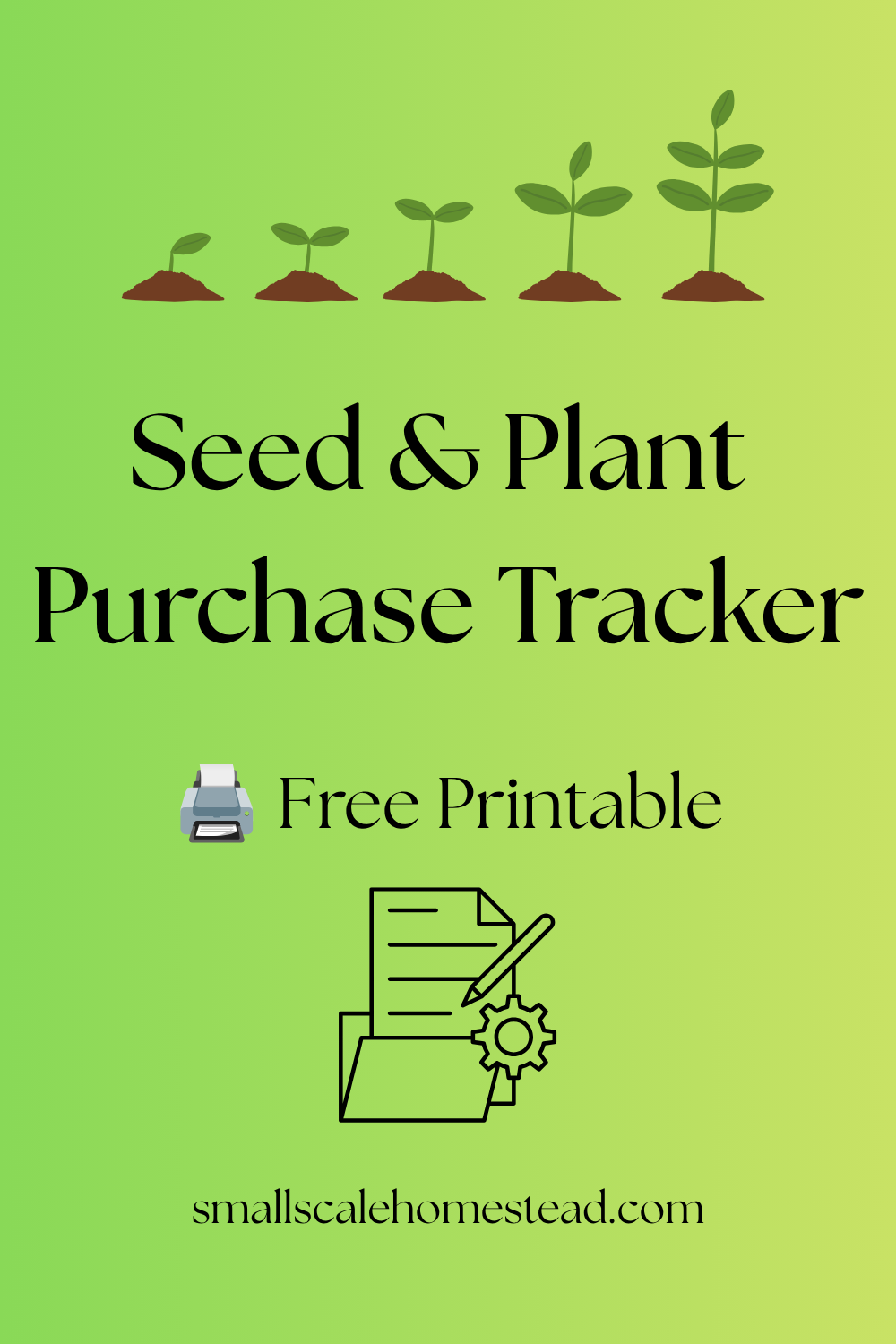 Seed & Plant Purchase Tracker