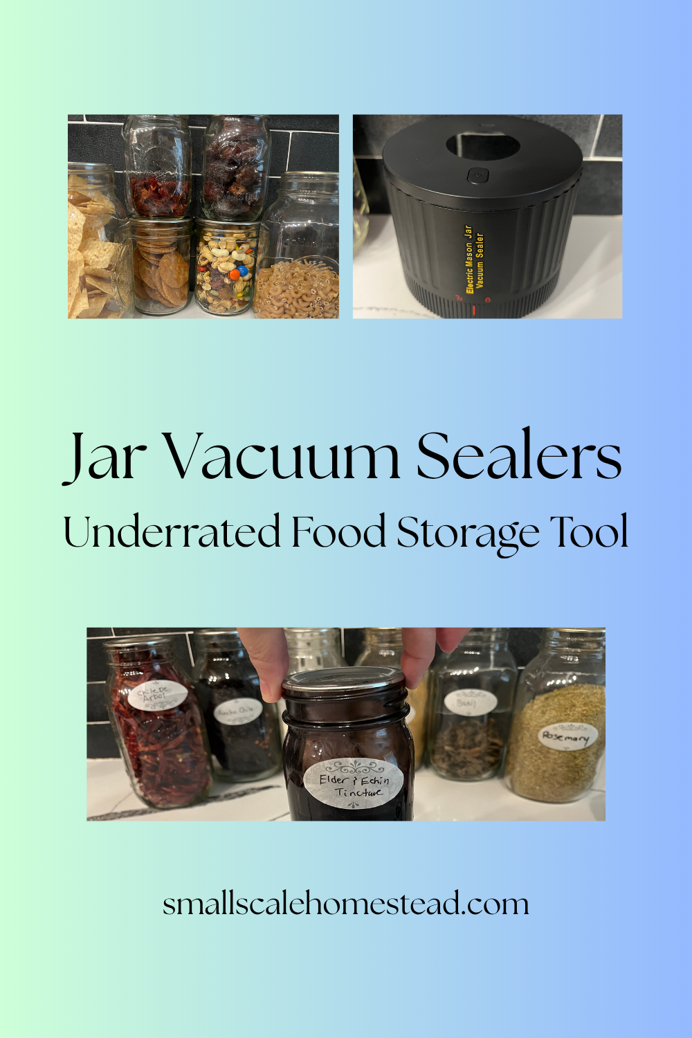 Jar Vacuum Sealers